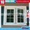White color latest window designs with window grill design pictures/ aluminum casement window