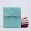 Luxury Velvet Envelope Bag Watch Jewelry Gift Flannel Button Bag