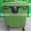 1100l mobile plastic garbage trash can outdoor industrial waste bins wheelie bin