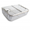 High Quality Wholesales Stainless Steel Woven Mesh Basket With Handle For Goods Storage