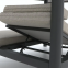 aluminum sun lounger pergola daybed
