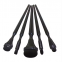 Super Professional Black 5pcs Kit of Makeup Brushes Cosmetiquera Maquillaje Brochas Nylon Hair Brush Beauty Set Personalized