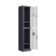 Metal Single 2 Door 2 Tier Supermarket Locker Metal Steel Cabinet Storage Swimming Gym Wardrobe Locker