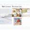High quality 2.4G PEVA waterproof mattress protector