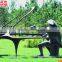 Collectible Use and Abstract Bronze Figure Sculpture For Outdoor