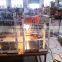 mirror stainless steel industrial football popcorn machine