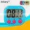 Factory supply small cooking feeder lab digital kitchen countdown timer digital wall clock timer