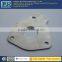 ISO 9001 passed custom cutout metal flower logo plate