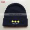 custom knitted bobble beanie cap hat