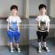 2015 Cool boy outfits top and pants kids summer wear suits cheap children clothing
