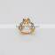 Wholesale FashionJewelry New Metel Shawl Buckle Brooches Simple Women Silk Scarf Ring Clip