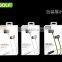 GOLF M3 Jazz Series Audio 3.5mm HD Stereo 1.2M In-Ear Earphones Handsfree Stereo Earphone For Iphone/android Mobile Phone