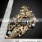 luxury crystal rhinestone brooch for wedding bridal brooch bouquet