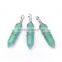 Beautiful 1pcs Green Adventurine Handmade Wirewrap Pendant Charm Necklace Wholesale