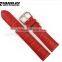 2015 new style fashionable Red genuine leather bracelet for women's style 12-22MM leather watch strap wholesale 3pcs