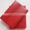 A5 red thick pu three folded daily diary