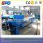 Manual plate and frame filter press