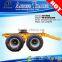 AOTONG low price drawbar trailer /Tow Dolly Flatbed Container Full Trailer (30ton)