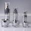 Oval Cosmestic Plastic Acrylic Spary Pump Bottles