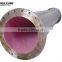 Customized high alumina tiles lined wear-resistant dust pipeline