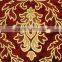 RAYON SLUB EMBROIDERED FABRIC FOR CURTAIN AND SOFA