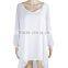 Europe Summer Women's Fashion New Mini v-Neck Chiffon Loose A-Line Dress
