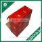 CUSTOMIZED DESIGN GLOSSY LIMANATION CARTON BOX A FLUTE