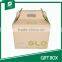 DISPOSABLE CORRUGATED PAPER CARTON FOR SHIPPING GIFT
