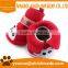 PSS08 hot sale cute printed warm dog shoes wholesale