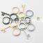 Hot New Mixcolor Key 25mm Screw Sparkle Stainless Steel Floating Lockets