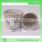 set mini wicker basket storage with liner