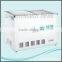 Top open door chest freezer,deep freezer with lock&key,interior lamp,inner glass door