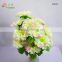 18 heads 60cm length big white artificial funeral flower peony for funeral arrangement