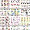 Japan Harajuku Style 3D Nail Patch Art Water Nail Decals Monster/Sponge/Duck/Vampire Teeth/Skull Minx Cartoon Stickers On Nail