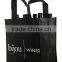 Promotional non woven 9 bottle wine tote