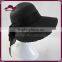 Fashion Paper Straw Sun Visor Floppy Hat With Big Bowknot