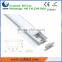 IP68 floor aluminum led extruded profile for max 12mm wide led strips