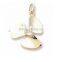 3 Dimensional Propeller Pendants for Bracelet Zinc Alloy Charms And Pendants