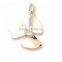 3 dimensional propeller pendants for bracelet zinc alloy charms and pendants