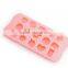Kitchen bakeware different animal shaped silicone chocolate mold tray
