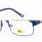 Diamond custom made european style eyeglass frames glasses for men