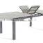 extendable polywood chair and table, plastic wood dining long table and folding chair