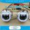 Lastest 2.5 inch miniH1 hid xenon projector dual COB Angel eye projector lens kit