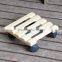High Quality Moveable Wooden Flower Pot Plate