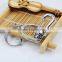 Wholesale Factory Stainless steel accessory keychain and keyring with G