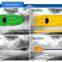 Foot Paddle Boats,Two Seat Kayak for 2 Man Use