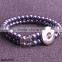 2015 New Product Snap Button Charm Jewelry Bracelet for Glass