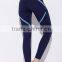 custom 88% nylon 12% spandex blue tight women yoga clothing