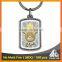 Best selling decorative metal religious muslim printing promotional keyring