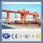 High quality double beam trolley goliath crane